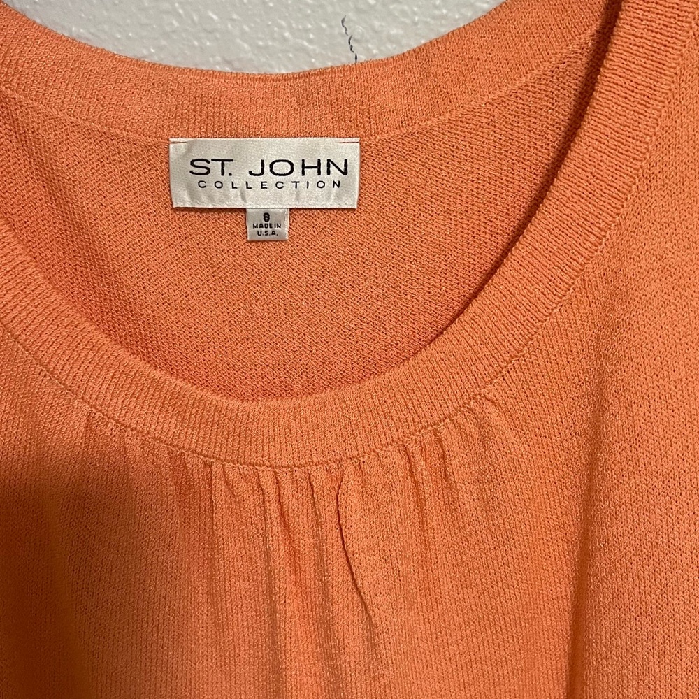 St. John Coral Dress - Picture 3 of 5